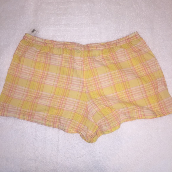NWT GapBody Plaid Sleep Shorts - Picture 3 of 5